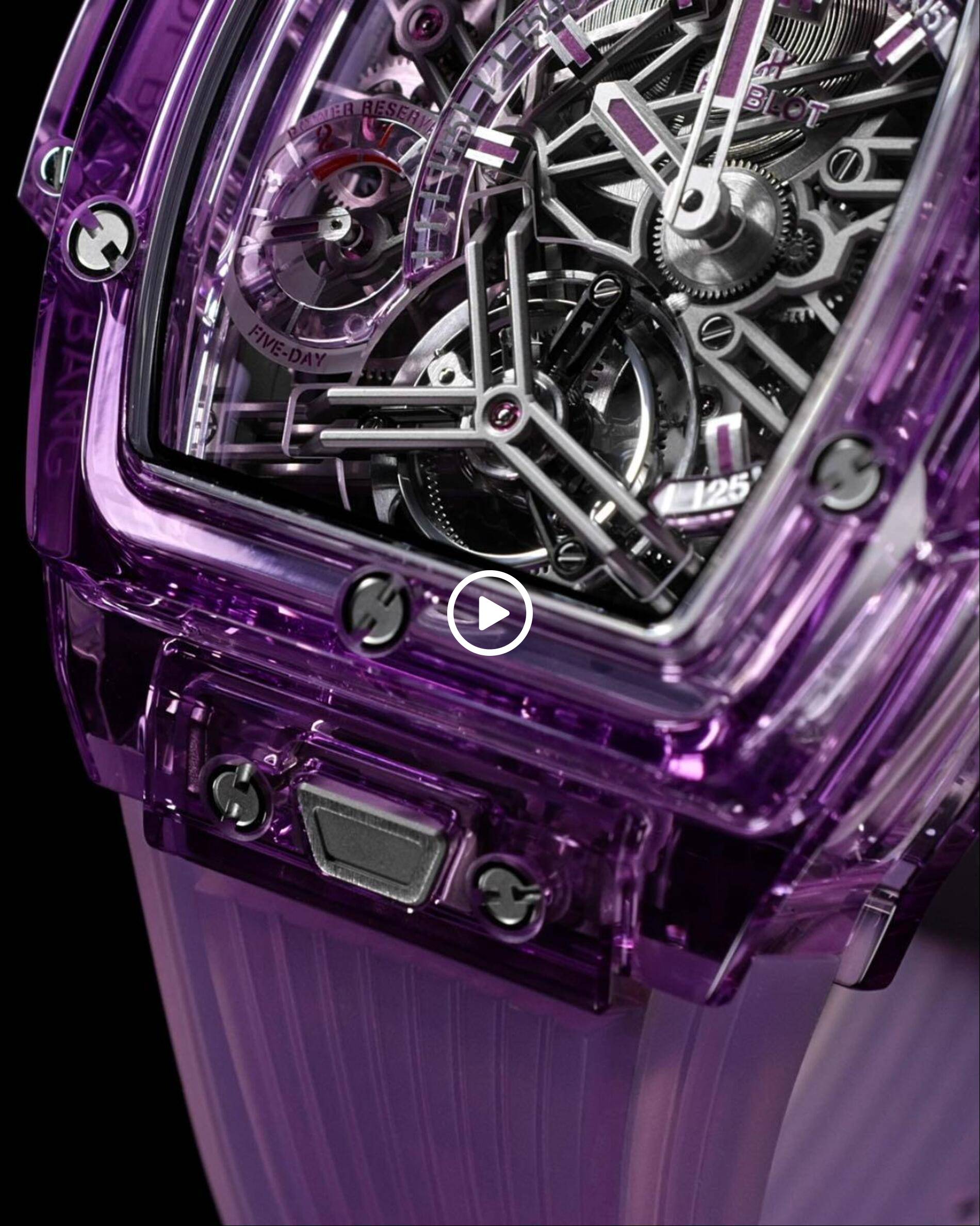 hublot-spirit-of-big-bang-tourbillon-5-day-power-reserve-now-available-in-purple-sapphire-#lvmhwatchweek-#lvmhww2023-|-senatus-tv